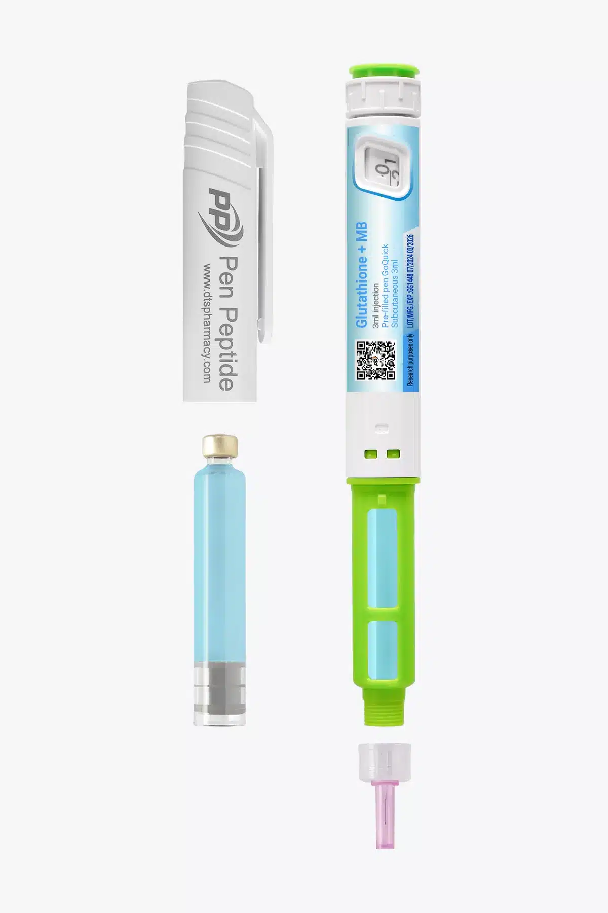 glutathione-mb Glutathione + Methylene Blue | 3ml — изображение 1