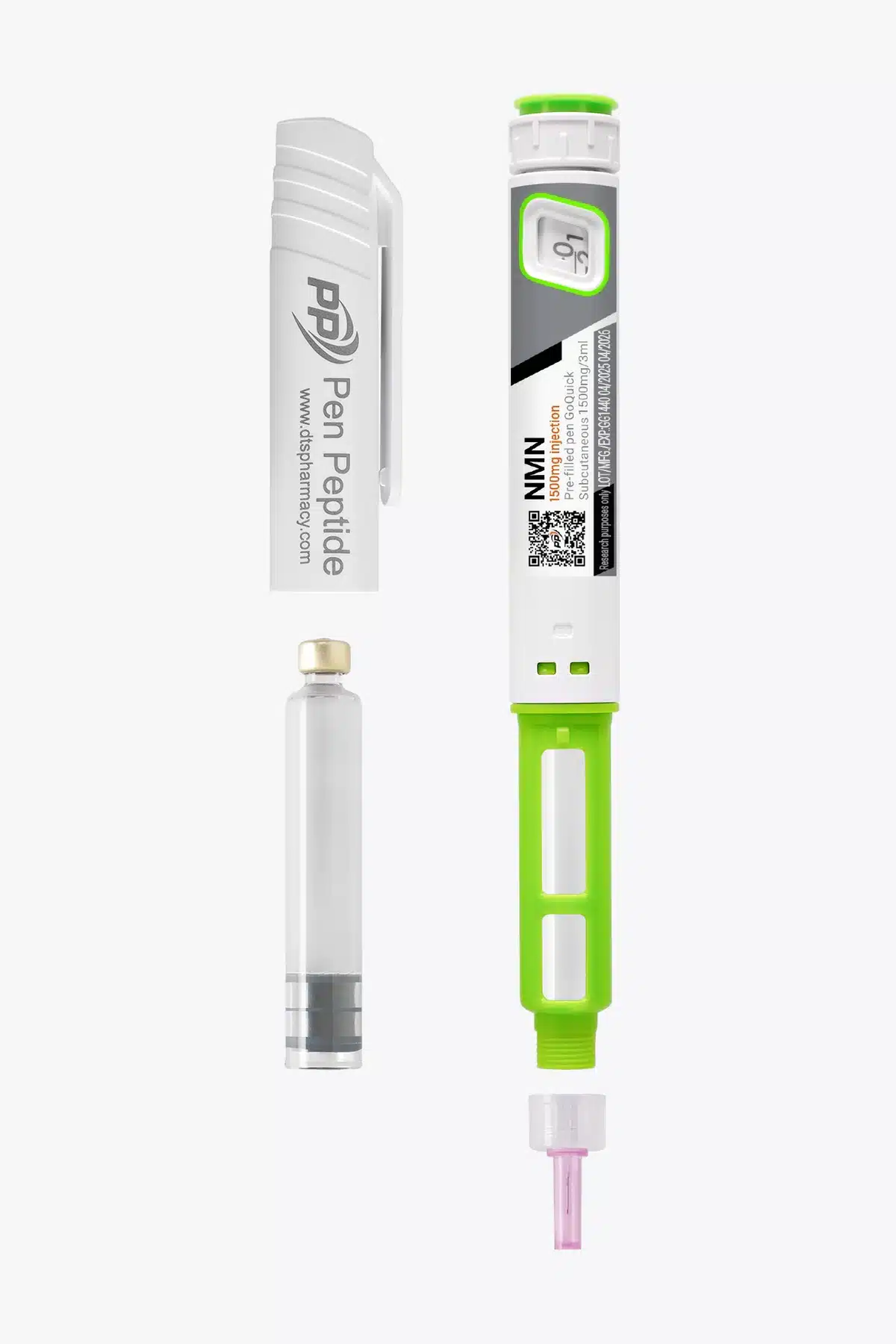 nmn-pen NMN (Nicotinamide Mononucleotide) | 1500mg/3ml — изображение 1